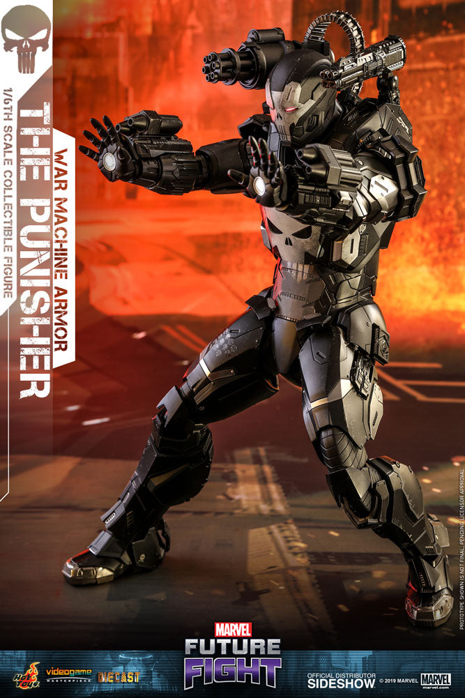 Pedido Figura Punisher War Machine Armor Diecast marca Hot Toys VGM33D28 escala 1/6