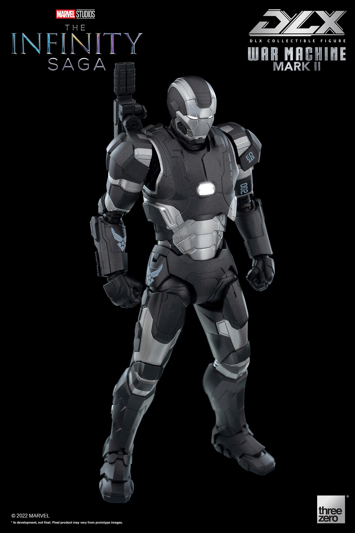 Pedido Figura DLX War Machine Mark 2 - Avengers: The Infinity Saga marca Threezero 3Z0478 escala pequeña 1/12