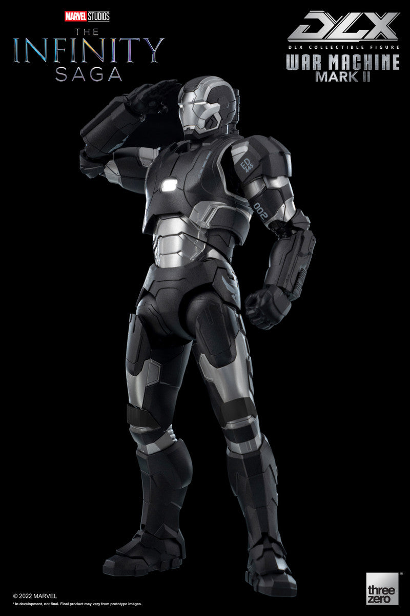 Pedido Figura DLX War Machine Mark 2 - Avengers: The Infinity Saga marca Threezero 3Z0478 escala pequeña 1/12