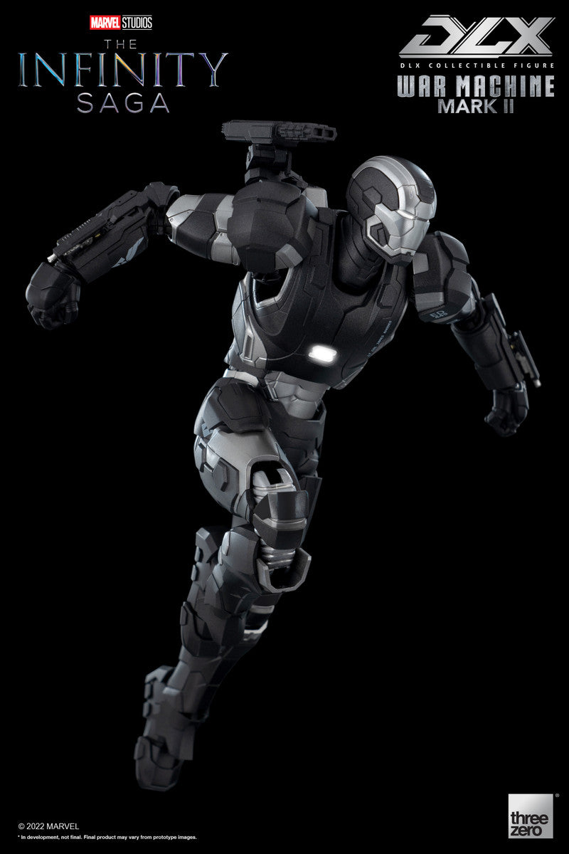 Pedido Figura DLX War Machine Mark 2 - Avengers: The Infinity Saga marca Threezero 3Z0478 escala pequeña 1/12