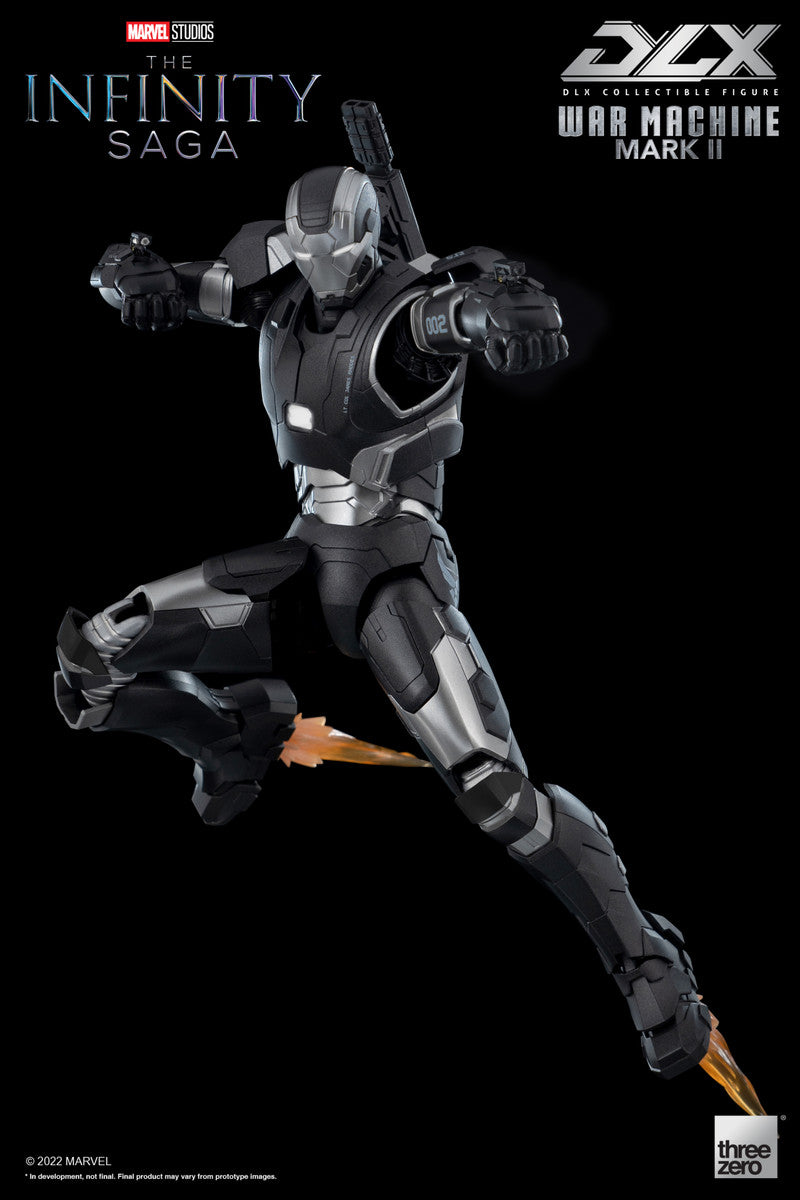 Pedido Figura DLX War Machine Mark 2 - Avengers: The Infinity Saga marca Threezero 3Z0478 escala pequeña 1/12