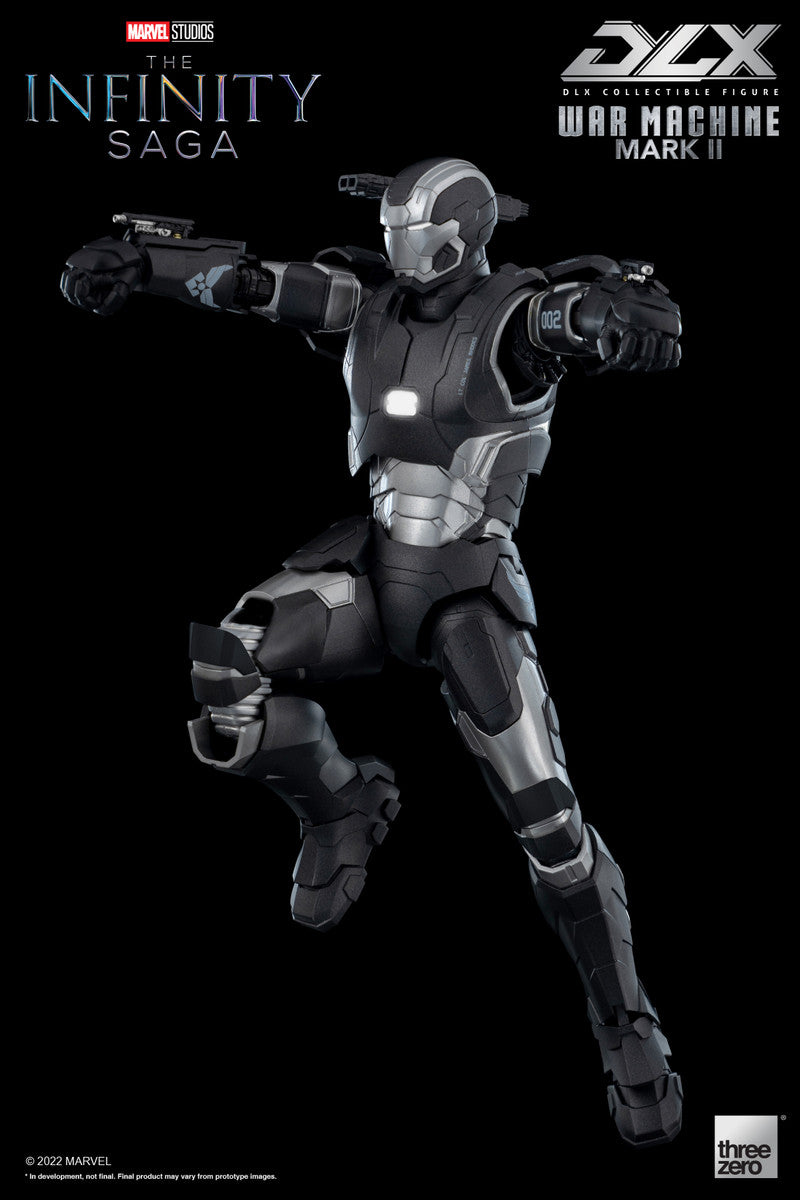 Pedido Figura DLX War Machine Mark 2 - Avengers: The Infinity Saga marca Threezero 3Z0478 escala pequeña 1/12