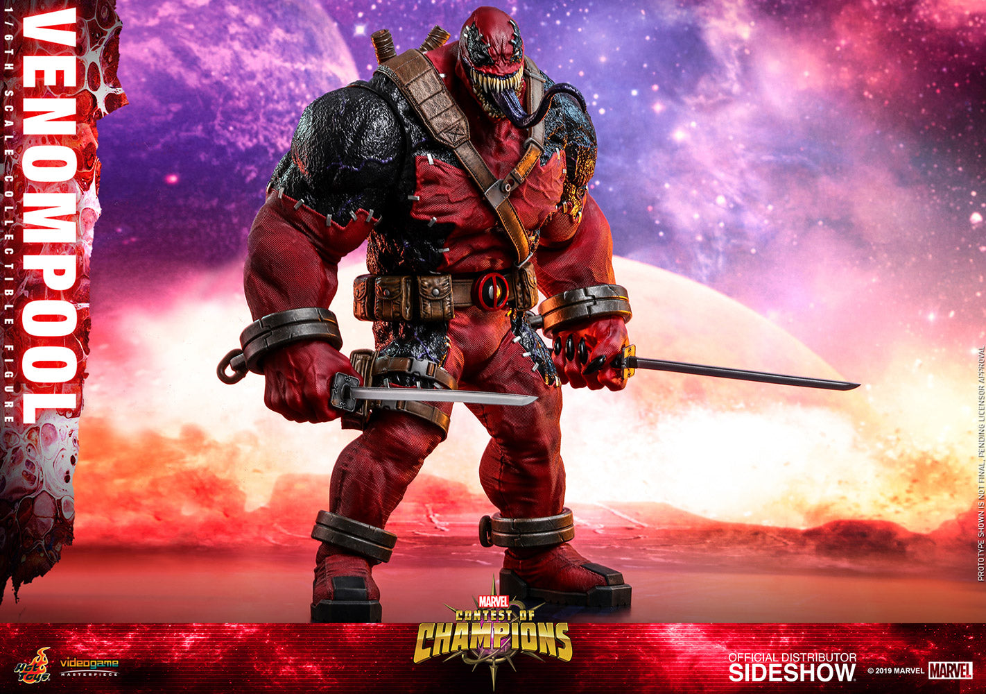 Pedido Figura Venompool - Contest of Champions (versiones Standard y Exclusiva) marca Hot Toys VGM35 escala 1/6