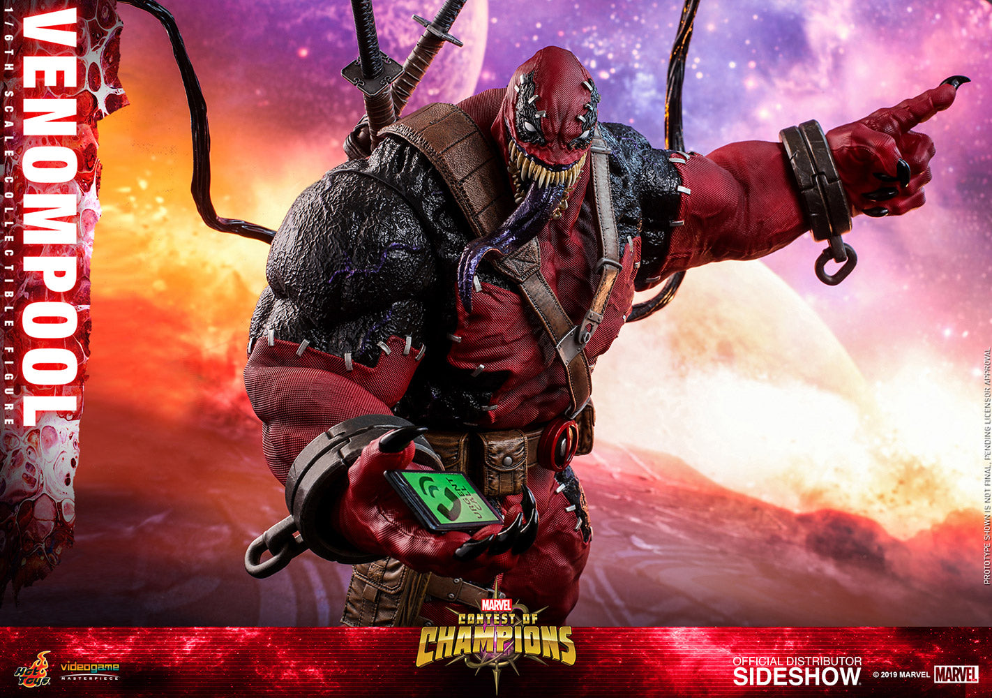 Pedido Figura Venompool - Contest of Champions (versiones Standard y Exclusiva) marca Hot Toys VGM35 escala 1/6