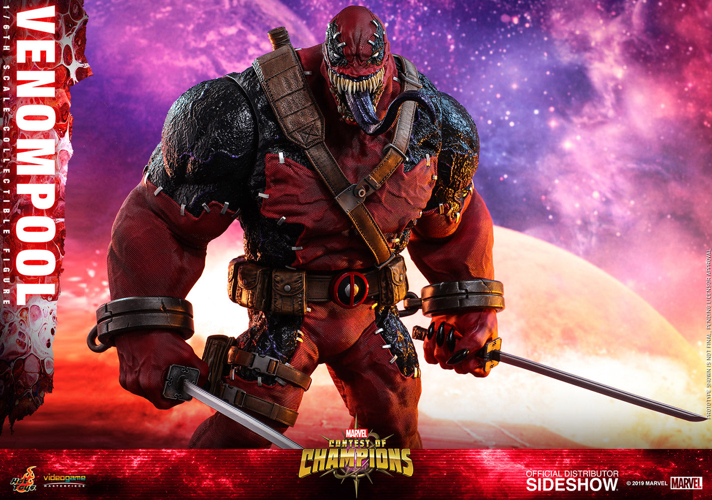 Pedido Figura Venompool - Contest of Champions (versiones Standard y Exclusiva) marca Hot Toys VGM35 escala 1/6