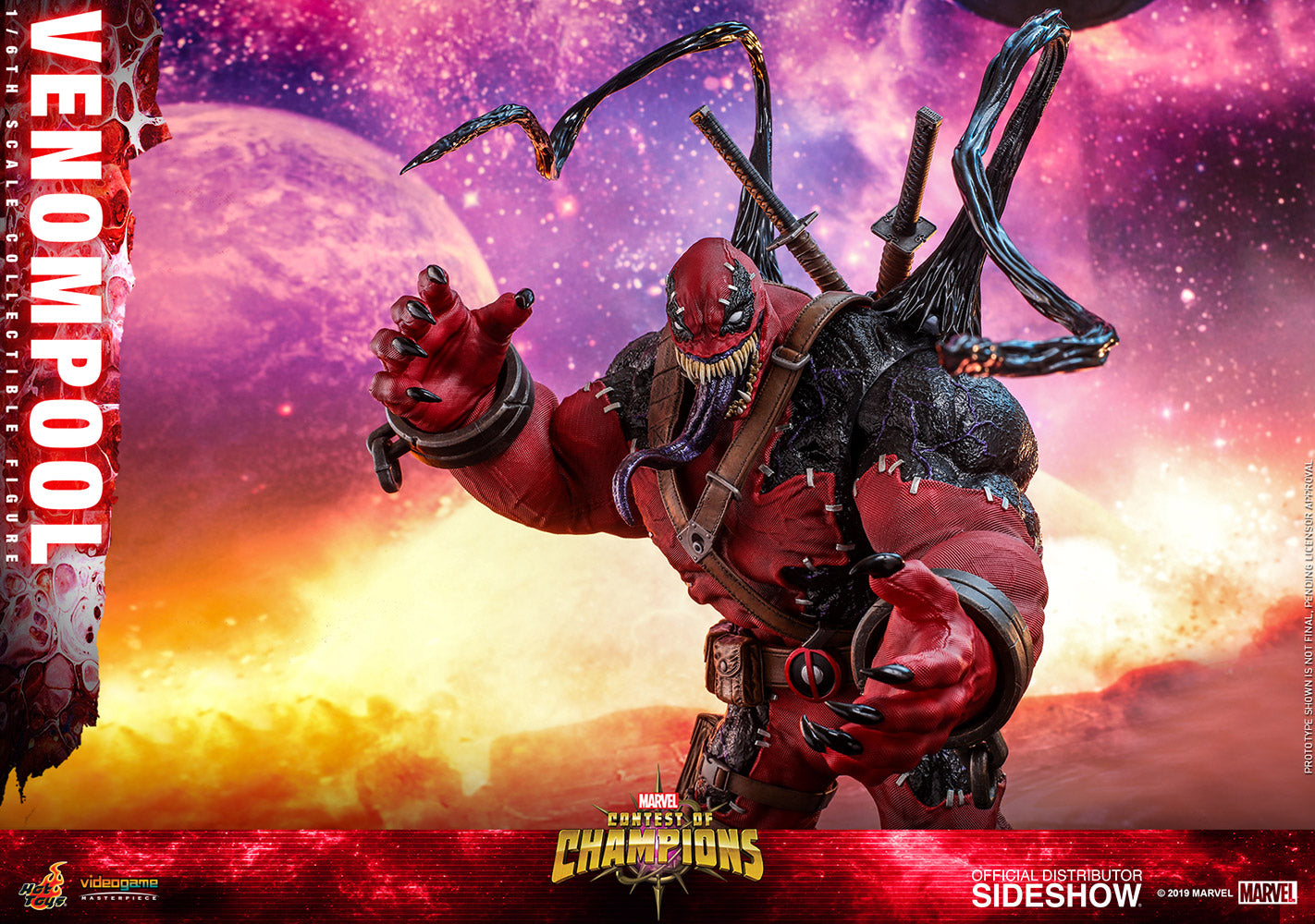 Pedido Figura Venompool - Contest of Champions (versiones Standard y Exclusiva) marca Hot Toys VGM35 escala 1/6