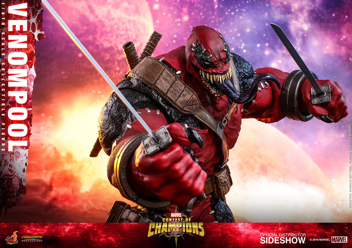 Pedido Figura Venompool - Contest of Champions (versiones Standard y Exclusiva) marca Hot Toys VGM35 escala 1/6