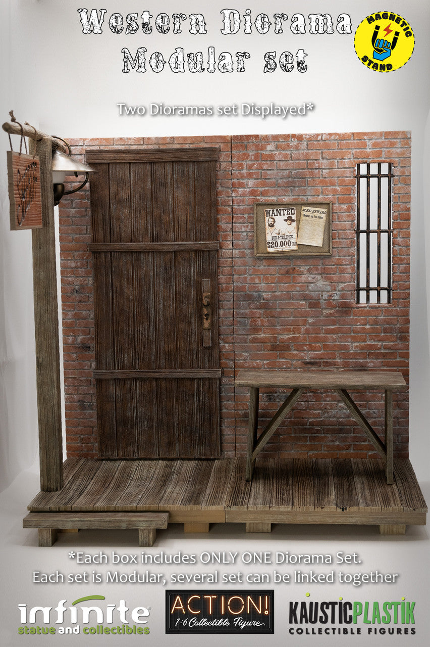 Preventa Diorama Oficina del Sheriff (Resina) marca Kaustic Plastik escala 1/6