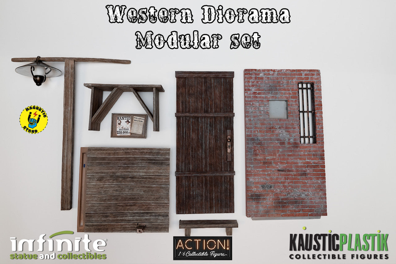 Preventa Diorama Oficina del Sheriff (Resina) marca Kaustic Plastik escala 1/6