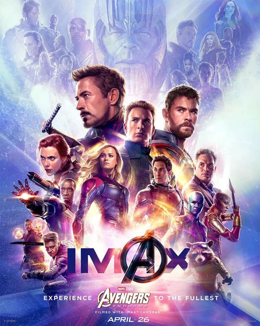 Nuevo poster IMAX Avengers Endgame