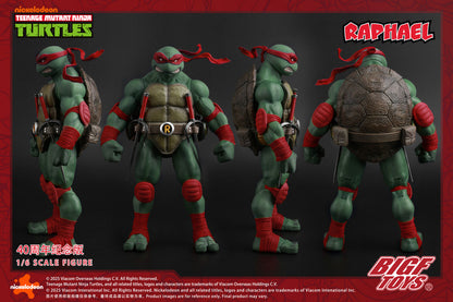 Preventa Figura TMNT RAPHAEL - 40th Anniversary Edition marca BigFToys BIGF-002 escala 1/6