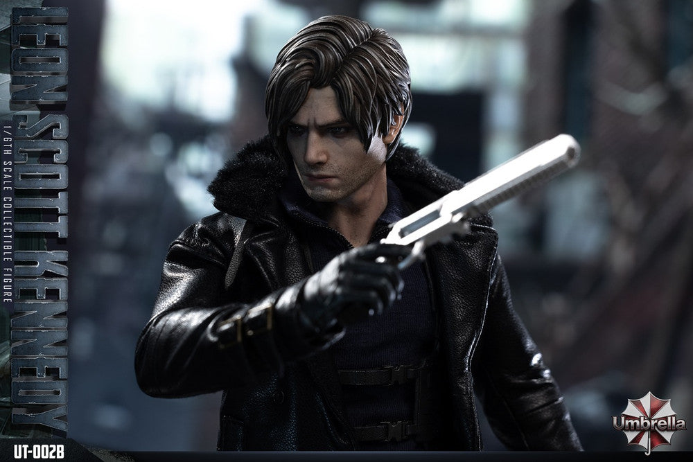 Preventa Figura Agent Leon (Sculpted Hair Version) marca Umbrella UT-002B escala 1/6