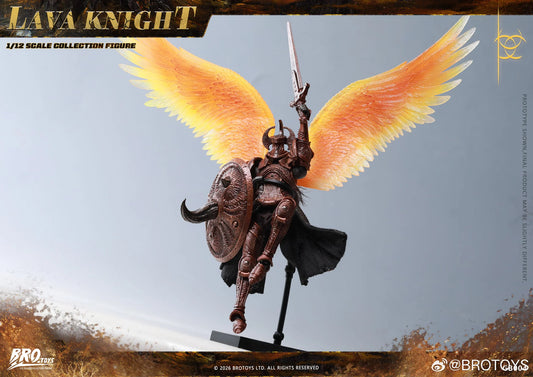 Preventa Figura Lava Knight marca Brotoys GB004 escala 1/12