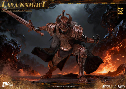 Preventa Figura Lava Knight marca Brotoys GB004 escala 1/12