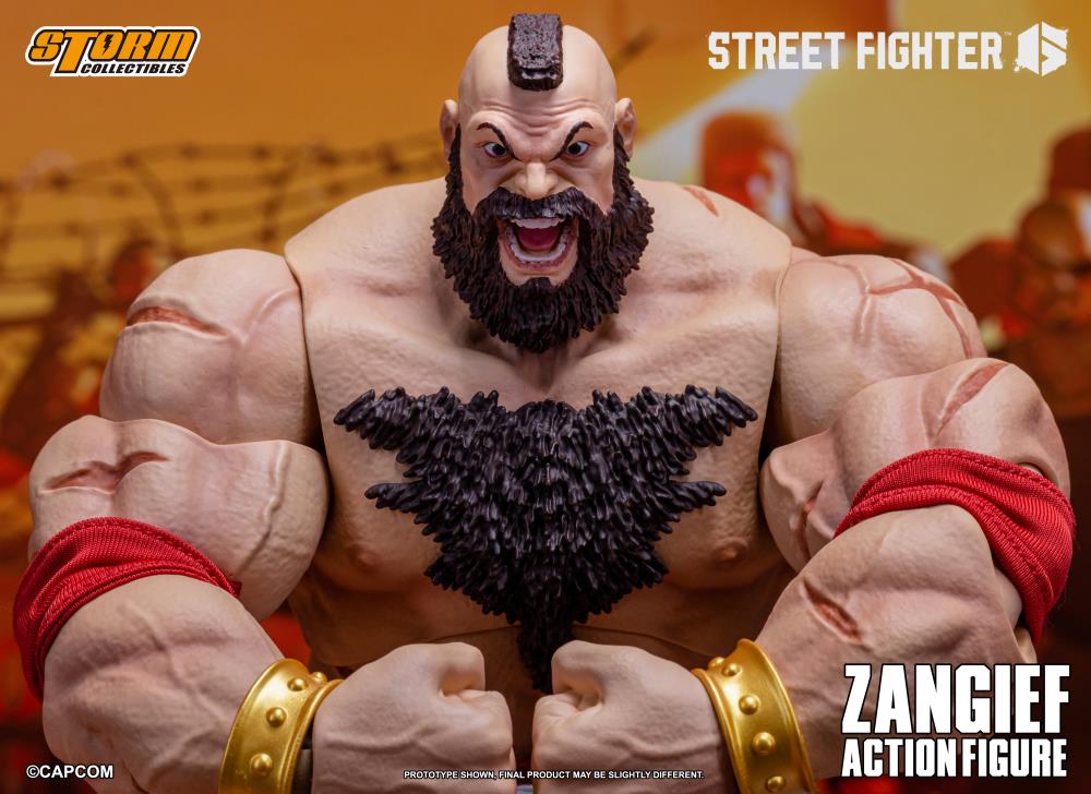 Pedido Figura Zangief - Street Fighter 6 marca Storm Collectibles escala 1/12