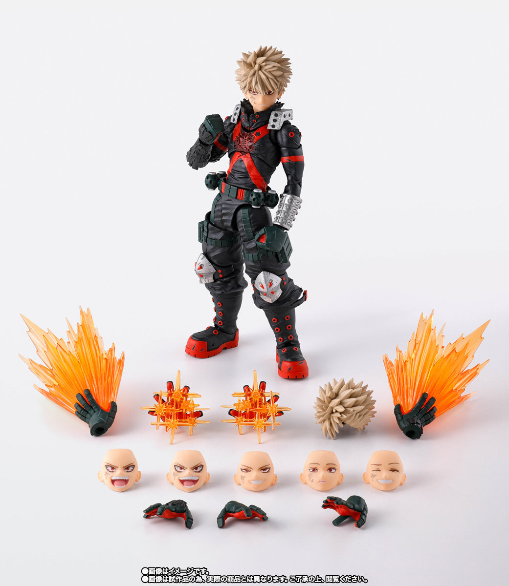 EN STOCK Figura Katsuki Bakugo (The Beginning) - My Hero Academia - S.H. Figuarts marca Bandai Namco escala 1/12