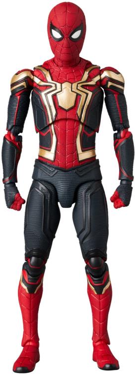 Preventa Figura Spider-Man (Integrated Suit) - Spider-Man: No Way Home - MAFEX marca Medicom Toy No.245 escala pequeña 1/12