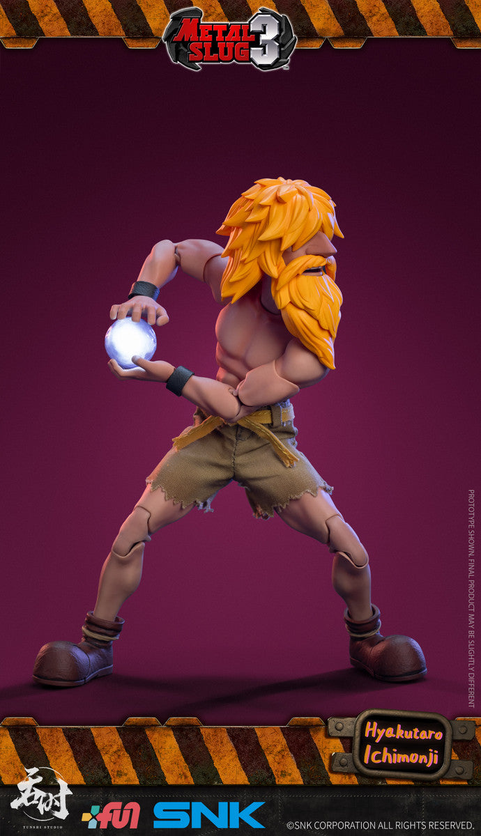 Preventa Figura Hyakutaro Ichimonji- SNK METAL SLUG III marca Tunshi Studio SNK TS-011 escala pequeña 1/12