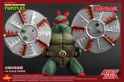 Preventa Figura TMNT RAPHAEL - 40th Anniversary Edition marca BigFToys BIGF-002 escala 1/6