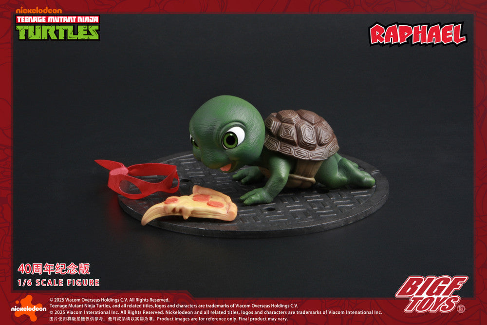 Preventa Figura TMNT RAPHAEL - 40th Anniversary Edition marca BigFToys BIGF-002 escala 1/6