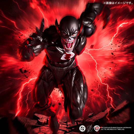 Preventa Figura Black Flash - DC Comics - Amazing Yamaguchi Revoltech marca Kaiyodo NR136 escala 1/12