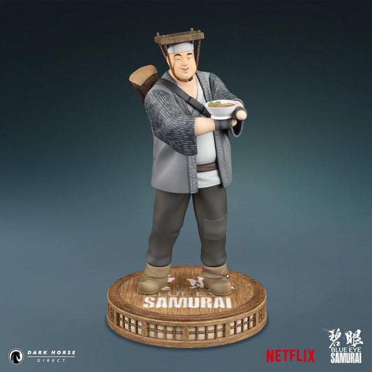 Preventa Estatua Ringo - Blue Eye Samurai marca Dark Horse (21 cm)