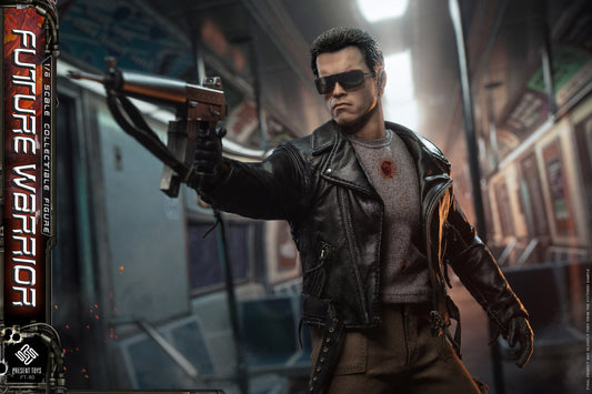 Pedido Figura Future Warrior (versión chaqueta de piel genuina) marca Present Toys SP80 escala 1/6