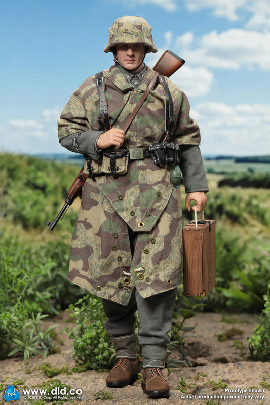 Preventa Figura Bruno - WWII German GD Infantry Mortarman marca DID D80195 escala 1/6