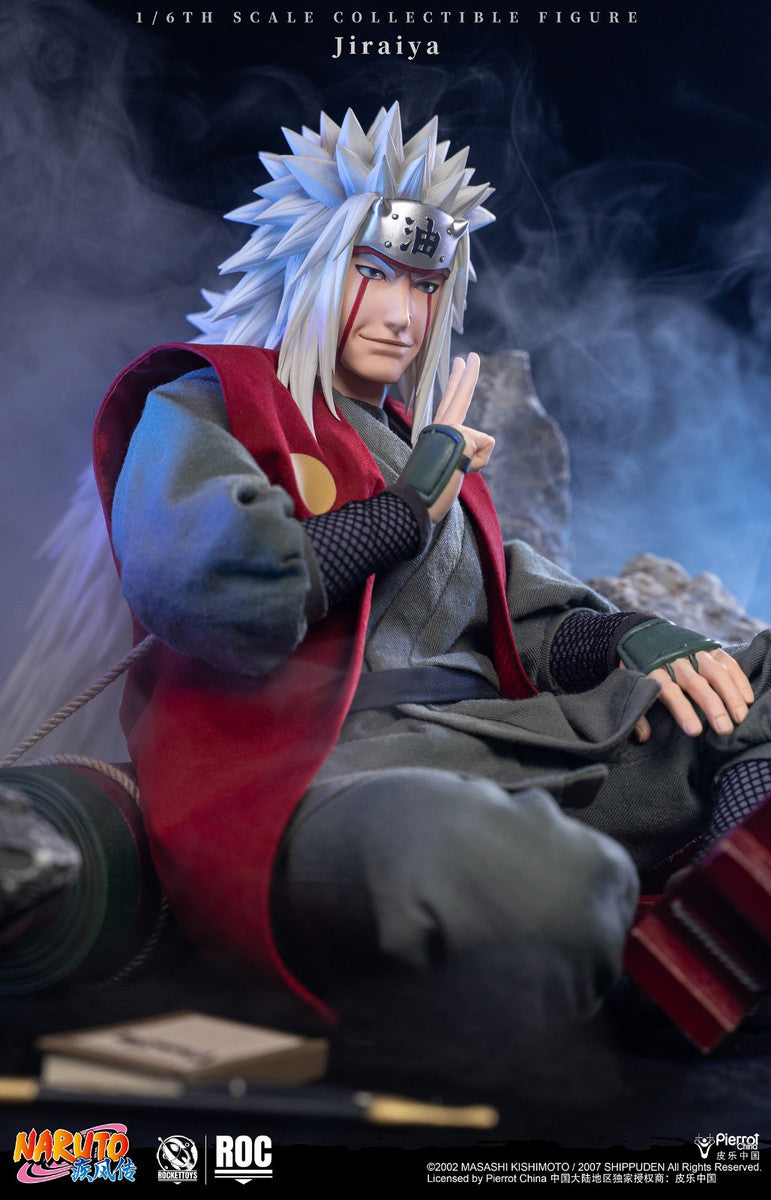 Preventa Figura Jiraiya (Standard version) - Naruto Shippuden marca Rocket Toys ROC-019 escala 1/6