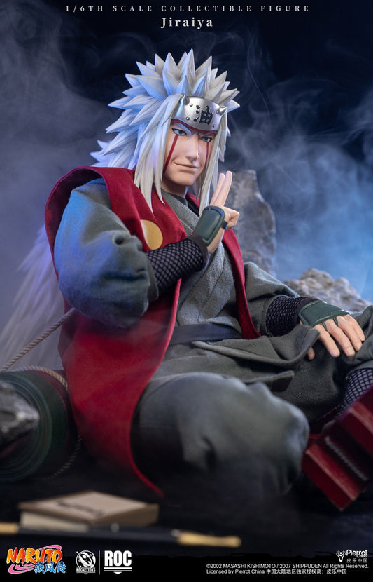 Preventa Figura Jiraiya (Standard version) - Naruto Shippuden marca Rocket Toys ROC-019 escala 1/6
