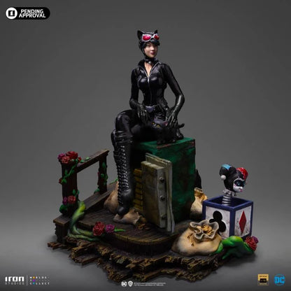 Preventa Estatua Catwoman (Deluxe) - Gotham City Sirens - Limited Edition marca Iron Studios escala de arte 1/10