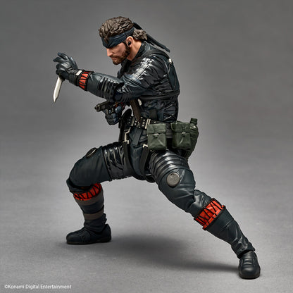 Preventa Figura Naked Snake (Sneaking Suit Ver.) - Metal Gear Solid Delta: Snake Eater - Amazing Yamaguchi Revoltech marca Kaiyodo NR119 escala 1/12