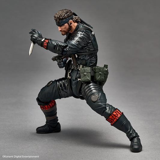 Preventa Figura Naked Snake (Sneaking Suit Version) - Metal Gear Solid Delta: Snake Eater - Amazing Yamaguchi Revoltech marca Kaiyodo NR119 escala 1/12
