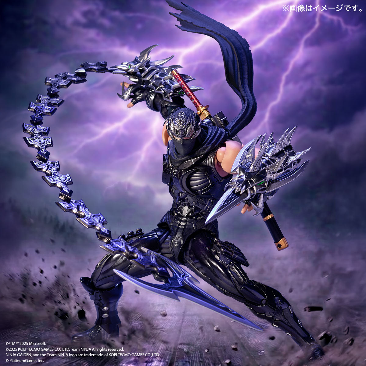 Preventa Figura Ryu Hayabusa - Ninja Gaiden 4 - Amazing Yamaguchi Revoltech marca Kaiyodo NR132 escala 1/12