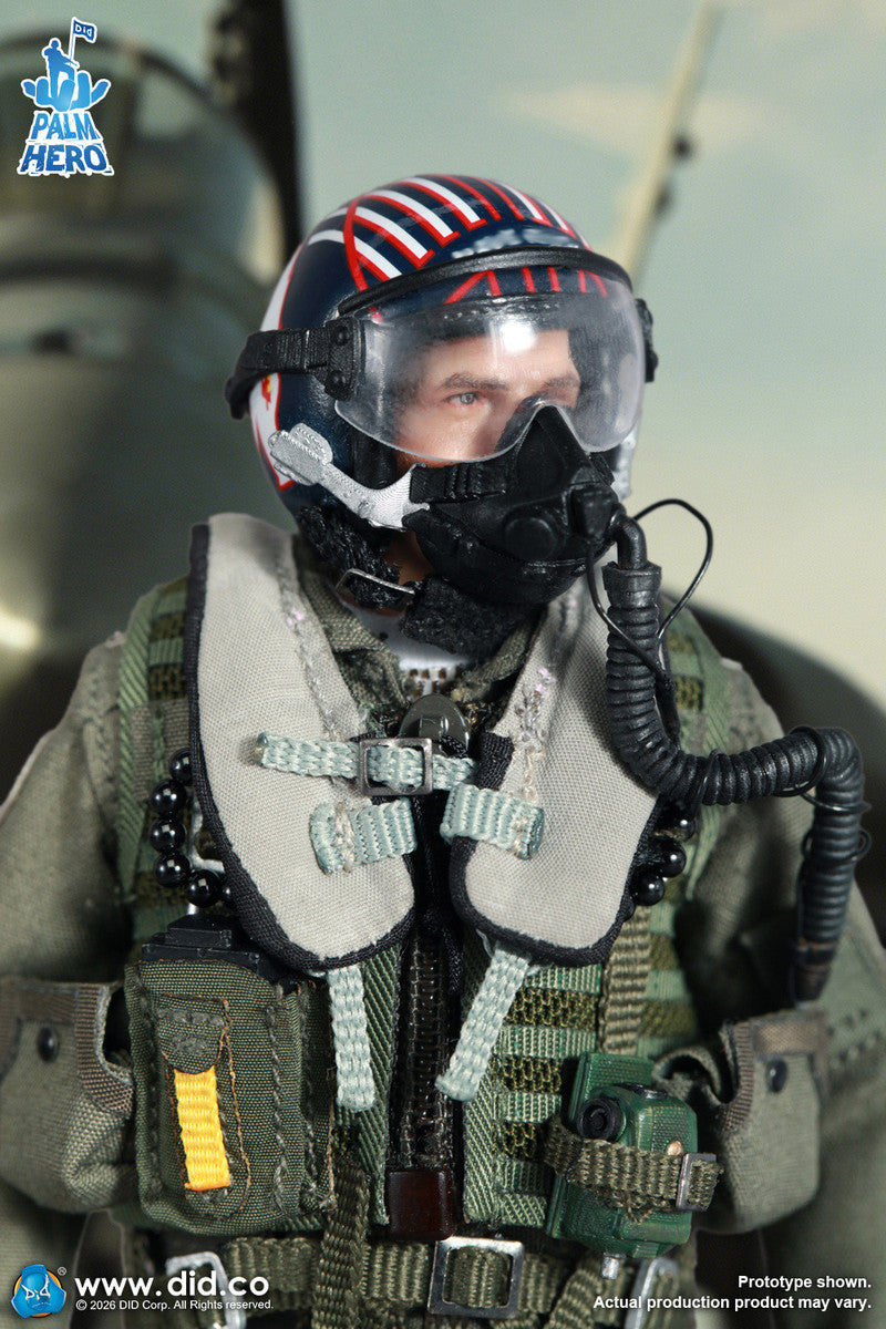 Pedido Figura Captain Mitchell - US Navy 18E Pilot marca DID XM80031 escala 1/12