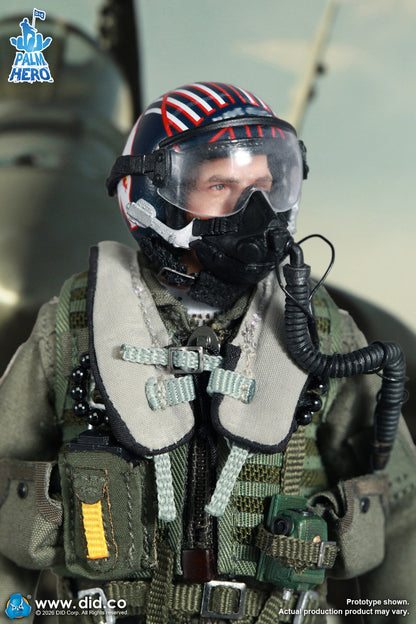 Pedido Figura Captain Mitchell - US Navy 18E Pilot marca DID XM80031 escala 1/12