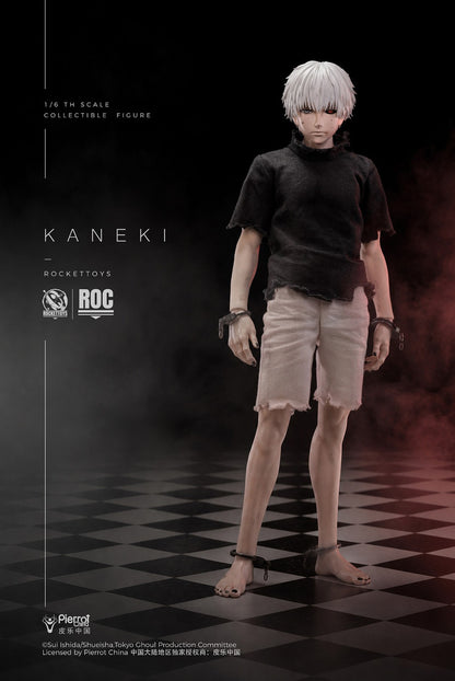 Preventa Figura KANEKI (Awakening Version) - Tokyo Ghoul marca Rocket Toys ROC-024 escala 1/6