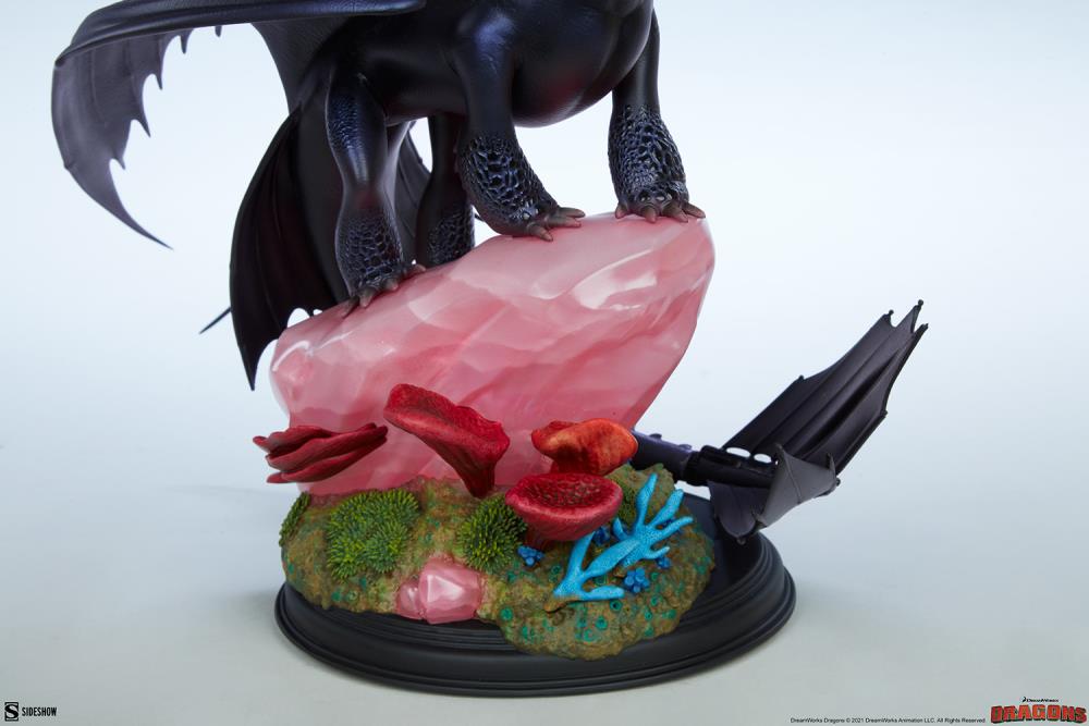 Pedido Estatua Toothless - Cómo Entrenar a tu Dragón: El Mundo Oculto marca Sideshow Collectibles sin escala (30.48 cm)