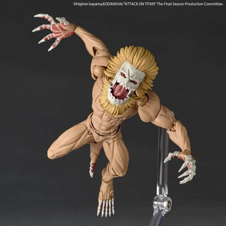 Preventa Figura Jaw Titan - Attack on Titan / Shingeki no Kyojin - Amazing Yamaguchi Revoltech marca Kaiyodo NR102 (12.5 cm)
