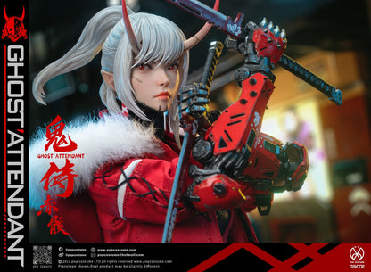 Preventa Figura Ghost Attendant Red Remains marca Pop Costume GS-002 escala 1/6