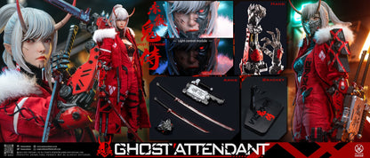 Preventa Figura Ghost Attendant Red Remains marca Pop Costume GS-002 escala 1/6