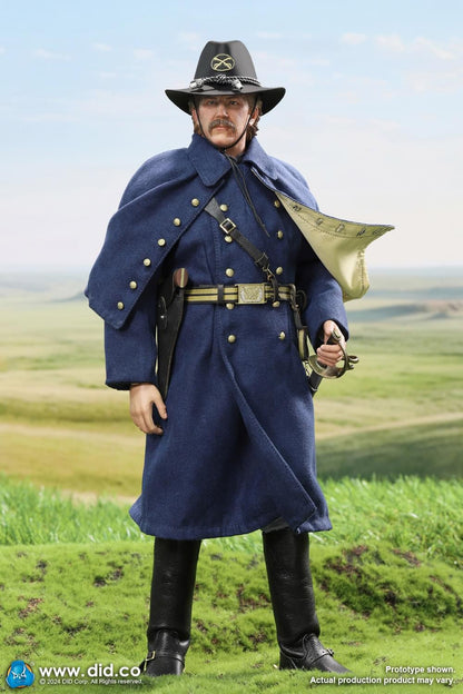 Preventa Figura Union Army Lieutenant John Dunbar - U.S. Civil War marca DID NS80175 escala 1/6