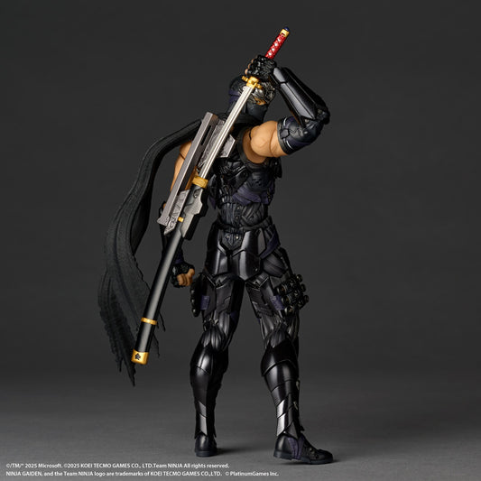 Preventa Figura Ryu Hayabusa - Ninja Gaiden 4 - Amazing Yamaguchi Revoltech marca Kaiyodo NR132 escala 1/12