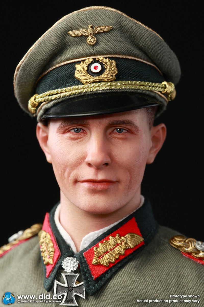 Preventa Figura Officer Otto Remer - WWII German Wehrmacht marca DID D80194 escala 1/6