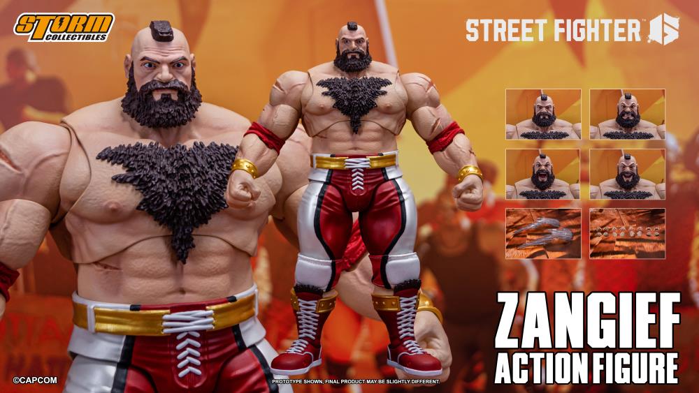 Pedido Figura Zangief - Street Fighter 6 marca Storm Collectibles escala 1/12