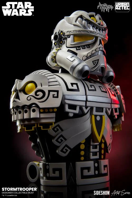 Preventa Busto de Stormtrooper - Star Wars - Coleccionable de Diseñador Urban Aztec marca Sideshow Collectibles