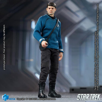 Preventa Figura Dr. Leonard "Bones" McCoy (Exclusiva PX Previews) - Star Trek (2009) - Exquisite Super Series marca HIYA ESS026 escala pequeña 1/12