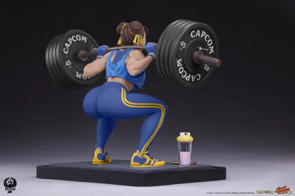 Preventa Estatua Chun-Li (Powerlifting Alpha Version) - Street Fighter Premier Series marca PCS Collectibles escala 1/4