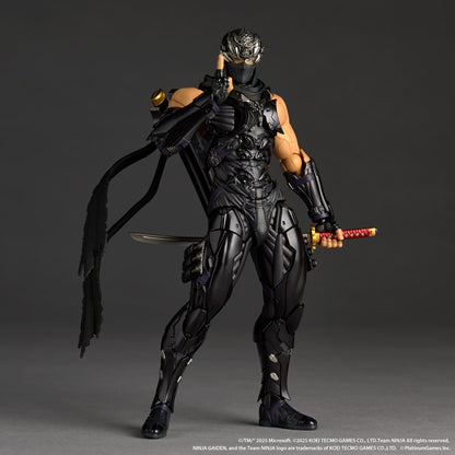 Preventa Figura Ryu Hayabusa - Ninja Gaiden 4 - Amazing Yamaguchi Revoltech marca Kaiyodo NR132 escala 1/12