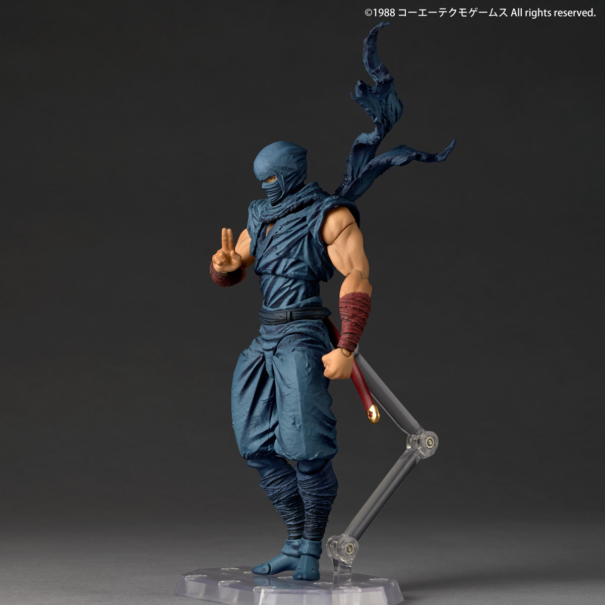 Preventa Figura Ryu Hayabusa - Ninja Gaiden (1988) - Amazing Yamaguchi Revoltech marca Kaiyodo NR118 escala 1/12